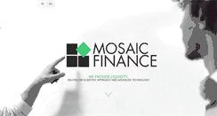 Desktop Screenshot of mosaicfinance.fr